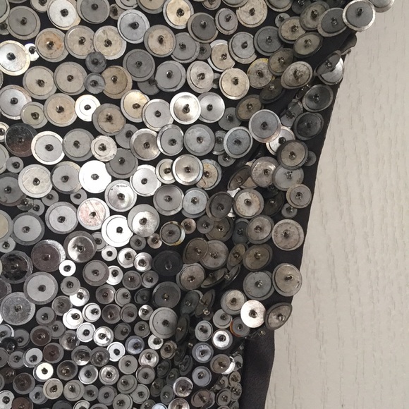 ASO Blair Waldorf Gossip Girl Valentino Sequin Silk Dress US 8 - Picture 9 of 12